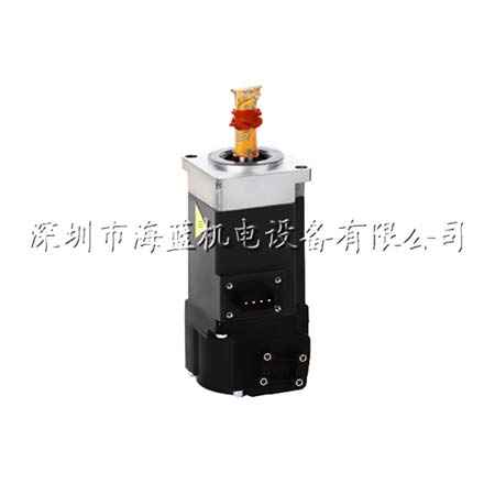三菱電機(jī)100W馬達(dá)HG-KR13B帶剎車制動，電機(jī)轉(zhuǎn)矩1.1N.m，配套伺服放大器MR-J4-10AB/RJ